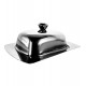 Manteigueira 18,5 Cm Inox Com Tampa	